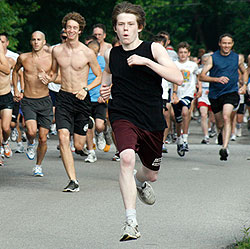 Run with a Cop photo by Julie Black