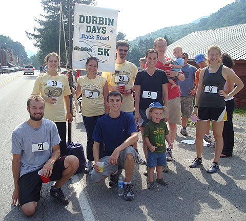 Durbin Days Back Road 5K Crew