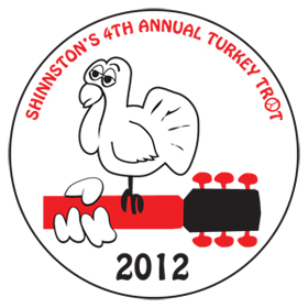 2012 Turkey Trot Medals